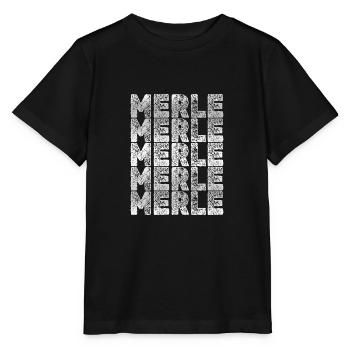 Frère Merle - T-shirt bio MINI CREATOR Stanley/Stella Enfant - noir - Devant - Mikhail (115cm)
