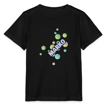 Université des sciences appliquées Marko - T-shirt bio MINI CREATOR Stanley/Stella Enfant - noir - Devant - Mikhail (115cm)