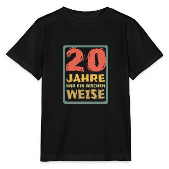 Age 20 - Stanley/Stella MINI CREATOR Kids’ T-Shirt - black - Front - Mikhail (115cm)