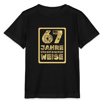 Sagesse 67 - T-shirt bio MINI CREATOR Stanley/Stella Enfant - noir - Devant - Mikhail (115cm)