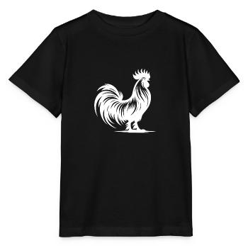 Elegant pedigree with large comb - Stanley/Stella MINI CREATOR Kids’ T-Shirt - black - Front - Mikhail (115cm)