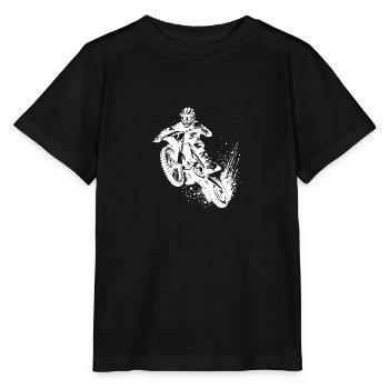 Jumping Terrain Machine Motorsport Hobby - Stanley/Stella MINI CREATOR Kids’ T-Shirt - black - Front - Mikhail (115cm)