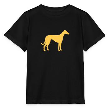 Italian Greyhound - T-shirt bio MINI CREATOR Stanley/Stella Enfant - noir - Devant - Mikhail (115cm)