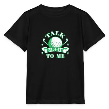 Golf Golfers Golfers - Stanley/Stella MINI CREATOR Kids’ T-Shirt - black - Front - Mikhail (115cm)