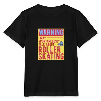 Roller Skating Inline Skating Inline Skates - Stanley/Stella MINI CREATOR Kids’ T-Shirt - black - Front - Mikhail (115cm)
