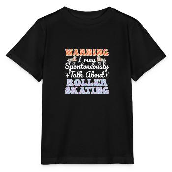 Roller Skating Inline Skating Inline Skates - Stanley/Stella MINI CREATOR Kids’ T-Shirt - black - Front - Mikhail (115cm)