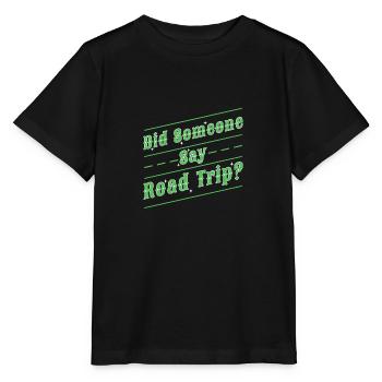 Road Trip - T-shirt bio MINI CREATOR Stanley/Stella Enfant - noir - Devant - Mikhail (115cm)