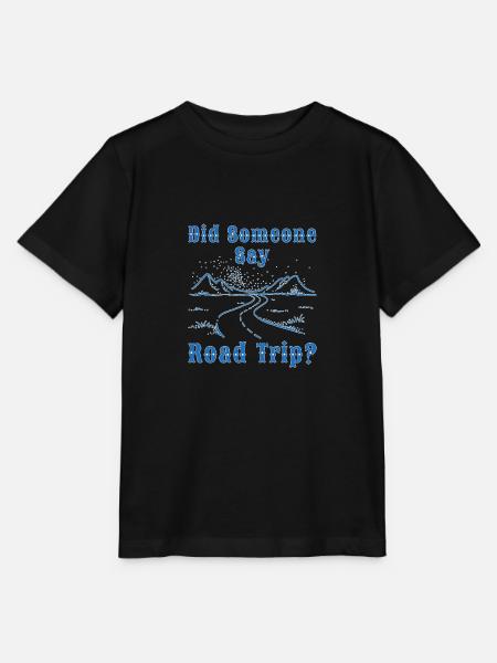Road Trip - Stanley/Stella Kinder T-Shirt MINI CREATOR  - Schwarz