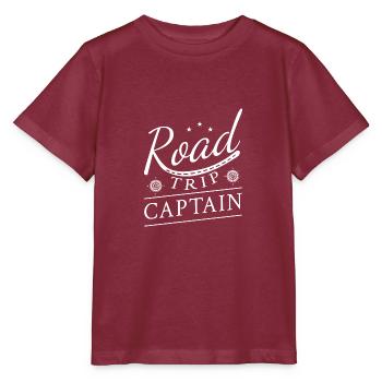 Road Trip - Stanley/Stella MINI CREATOR Kids’ T-Shirt - burgundy - Front - Kain (125cm)