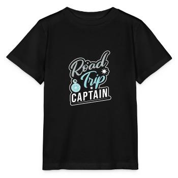 Road Trip - T-shirt bio MINI CREATOR Stanley/Stella Enfant - noir - Devant - Mikhail (115cm)