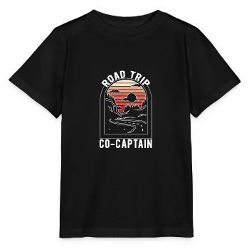 Road Trip - T-shirt bio MINI CREATOR Stanley/Stella Enfant - noir - Devant - Mikhail (115cm)