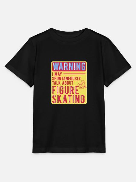 Eiskunstlauf - Stanley/Stella Kinder T-Shirt MINI CREATOR - Schwarz