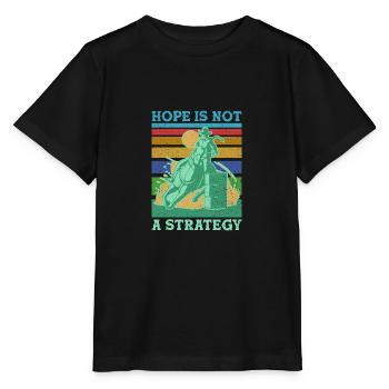 Barrel Racing - Stanley/Stella MINI CREATOR Kids’ T-Shirt - black - Front - Mikhail (115cm)