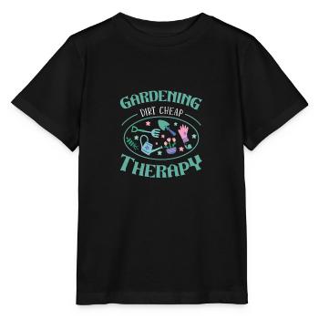 Gärtner - Stanley/Stella Kinder T-Shirt MINI CREATOR  - Schwarz - Vorne - Mikhail (115cm)