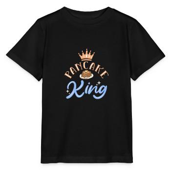 Pfannkuchen - Stanley/Stella Kinder T-Shirt MINI CREATOR  - Schwarz - Vorne - Mikhail (115cm)