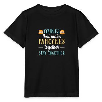 Pfannkuchen - Stanley/Stella Kinder T-Shirt MINI CREATOR  - Schwarz - Vorne - Mikhail (115cm)