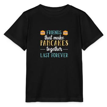 Pfannkuchen - Stanley/Stella Kinder T-Shirt MINI CREATOR  - Schwarz - Vorne - Mikhail (115cm)