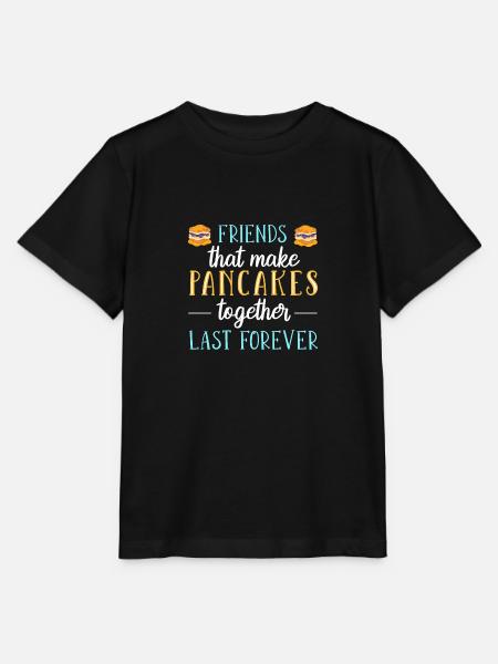Pfannkuchen - Stanley/Stella Kinder T-Shirt MINI CREATOR - Schwarz