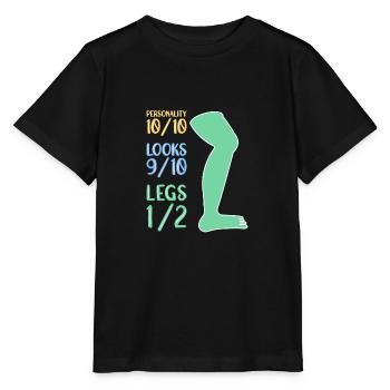 Accès en fauteuil roulant - T-shirt bio MINI CREATOR Stanley/Stella Enfant - noir - Devant - Mikhail (115cm)