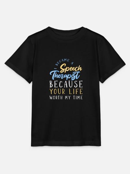 Sprachtherapie Sprachtherapeut - Stanley/Stella Kinder T-Shirt MINI CREATOR - Schwarz
