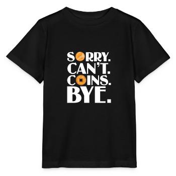 Les collectionneurs de pièces collectent des pièces - T-shirt bio MINI CREATOR Stanley/Stella Enfant - noir - Devant - Mikhail (115cm)
