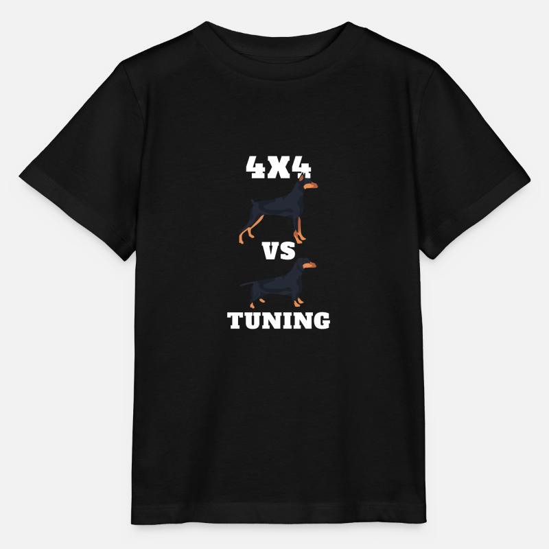 4x4 vs tuning - Stanley/Stella Kinder T-Shirt MINI CREATOR  - Schwarz