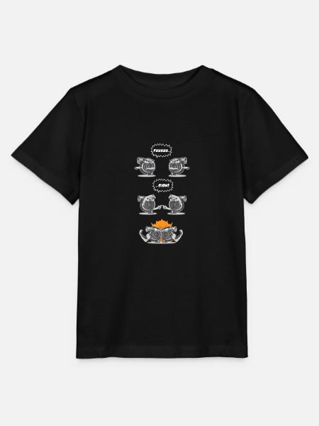 Turbo Fusion - Stanley/Stella Kinder T-Shirt MINI CREATOR - Schwarz
