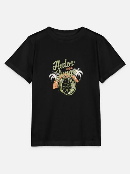 Autos von jungs - Stanley/Stella Kinder T-Shirt MINI CREATOR  - Schwarz