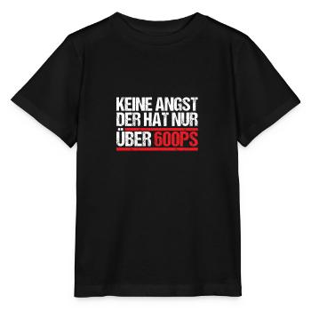 Keine Angst der hat nur über 600 PS - Stanley/Stella Kinder T-Shirt MINI CREATOR  - Schwarz - Vorne - Mikhail (115cm)