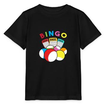 Bingo - Stanley/Stella MINI CREATOR Kids’ T-Shirt - black - Front - Mikhail (115cm)