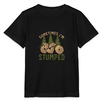 Manchmal bin ich ratlos Arboriculture Arborist - Stanley/Stella Kinder T-Shirt MINI CREATOR  - Schwarz - Vorne - Mikhail (115cm)