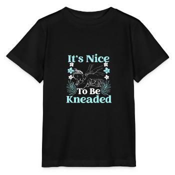 It's nice to be kneaded through Licensed - Stanley/Stella MINI CREATOR Kids’ T-Shirt - black - Front - Mikhail (115cm)
