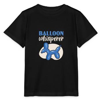 Balloon Whisperer Balloon Twist Balloon Modélisation - T-shirt bio MINI CREATOR Stanley/Stella Enfant - noir - Devant - Mikhail (115cm)