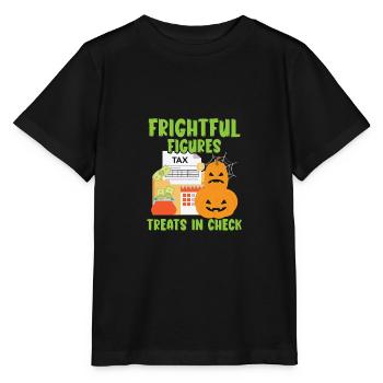 Figurines terrifiantes traite en Check Hallow - T-shirt bio MINI CREATOR Stanley/Stella Enfant - noir - Devant - Mikhail (115cm)
