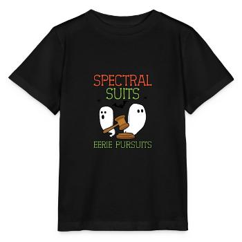 Spektrale Anzüge Unheimliche Verfolgungen Anwalt H - Stanley/Stella Kinder T-Shirt MINI CREATOR  - Schwarz - Vorne - Mikhail (115cm)