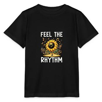 Paroles Mélomanes Auteurs-compositeurs Festival de musique - T-shirt bio MINI CREATOR Stanley/Stella Enfant - noir - Devant - Mikhail (115cm)
