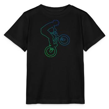 Femmes Hommes BMX vélo vélo vélo bmx - T-shirt bio MINI CREATOR Stanley/Stella Enfant - noir - Devant - Mikhail (115cm)