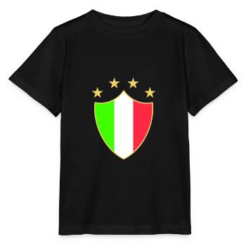 Italia fun - Stanley/Stella MINI CREATOR Kids’ T-Shirt - black - Front - Mikhail (115cm)