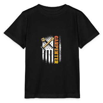 Lustige Schreiner Handwerker Werkzeug Spaß Liebhab - Stanley/Stella Kinder T-Shirt MINI CREATOR  - Schwarz - Vorne - Mikhail (115cm)