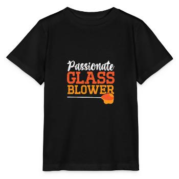 Souffleurs de verre passionnés Souffleurs de verre - T-shirt bio MINI CREATOR Stanley/Stella Enfant - noir - Devant - Mikhail (115cm)