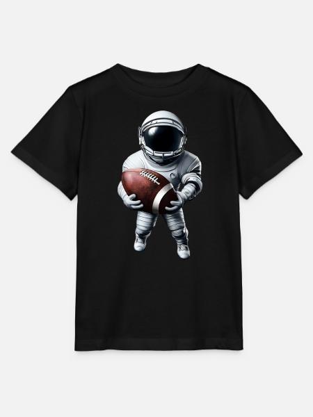 Touchdown im Weltall - Stanley/Stella Kinder T-Shirt MINI CREATOR - Schwarz