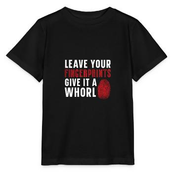 Laissez vos empreintes digitales Laissez un - T-shirt bio MINI CREATOR Stanley/Stella Enfant - noir - Devant - Mikhail (115cm)