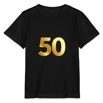 50 Jubiläum Geburtstag Ehrentag Geschenk Jahrestag - Stanley/Stella Kinder T-Shirt MINI CREATOR  - Schwarz - Vorne - Mikhail (115cm)