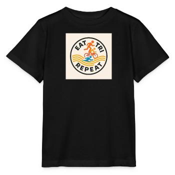 MANGER TRI RÉPÉTER - T-shirt bio MINI CREATOR Stanley/Stella Enfant - noir - Devant - Mikhail (115cm)