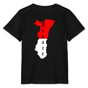 Alsace - T-shirt bio MINI CREATOR Stanley/Stella Enfant - noir - Devant - Mikhail (115cm)