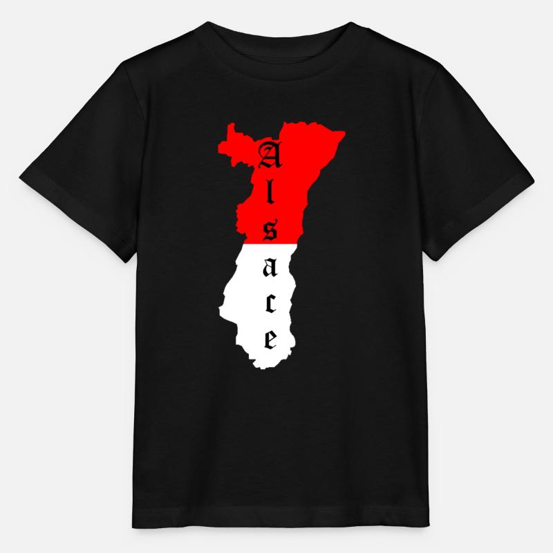 Alsace - T-shirt bio MINI CREATOR Stanley/Stella Enfant - noir