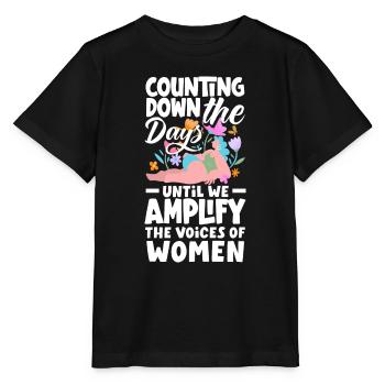Counting down the days until we amplify the - Stanley/Stella MINI CREATOR Kids’ T-Shirt - black - Front - Mikhail (115cm)