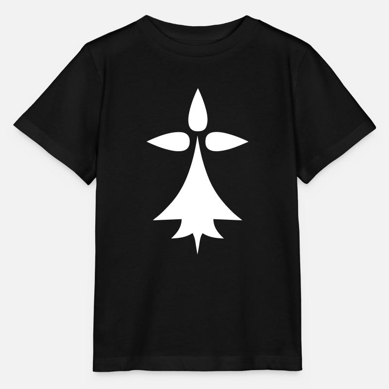 Breizh Hermine - T-shirt bio MINI CREATOR Stanley/Stella Enfant - noir
