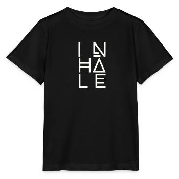 Atmen, Einatmen - Stanley/Stella Kinder T-Shirt MINI CREATOR  - Schwarz - Vorne - Mikhail (115cm)
