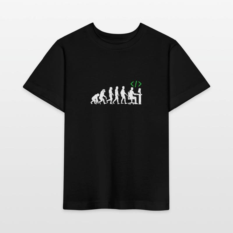 Les programmeurs codeur cadeau évolution java c ++ T-shirt bio MINI CREATOR Stanley/Stella Enfant